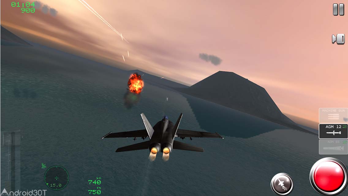 دانلود Air Navy Fighters 3.0.1 – بازی شبیه سازی نبرد هوایی اندروید